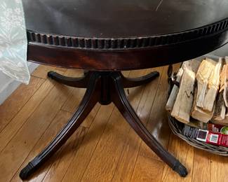 Round Side Entry Table