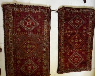 Smaller red rug 19" x 32" 