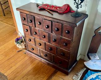 Antique Apothecary Cabinet