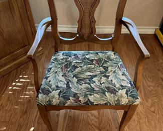 There are 6 of these beautiful tapestry chairs
