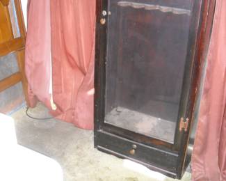 Gun cabinet.