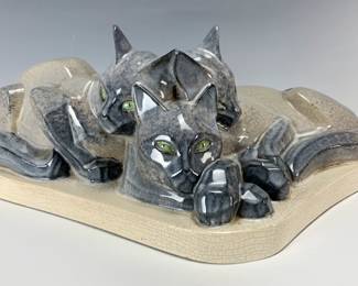 Gabriel Beauvais for Kaza Editions 3 Cats