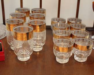 Vtg Culver Tyrol Starlight glasses