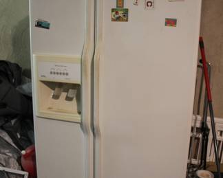 Kitchen Aid side by side refrigerator 