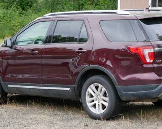 2018 Ford Explorer XLT 4WD $22,500
