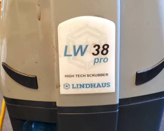 Lindhaus LW38 Pro Floor Scrubber and Extractor $900