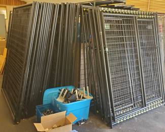 AKC Licensed Premium Steel Boxed Dog Kennels
$325 per kennel (5ft x 10ft x 6ft high), or $50/panel for more than 14 panels. AKC Remaining Inventory:
• (16) 5 ft. side panels
• (9) 5 ft. gate panels
• (13) 5 ft. gate-in-gate panels
• (8) 5 ft. ceiling panels