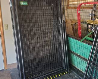 AKC Licensed Premium Steel Boxed Dog Kennels
(5ft x 10ft x 6ft high) $325 per kennel