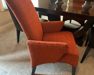 ELAN Contemporary Dining Room Set with LAZAR Armchairs