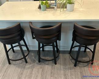 ARMEN LIVING Swivel Barstools