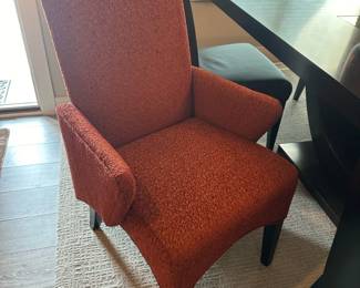 ELAN Contemporary Dining Room Set with LAZAR Armchairs