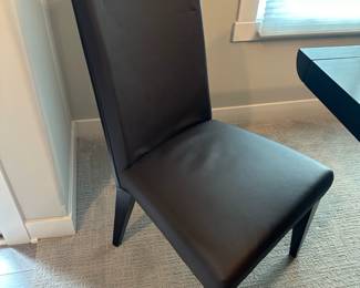 ELAN Contemporary Dining Room Set with LAZAR Armchairs