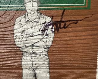 BLAUM BROS Signed Wall Plaque