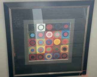 Framed Print "Orchard Tambourines A" by TERRY FROST