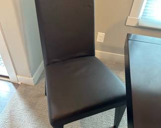 ELAN Contemporary Dining Room Set with LAZAR Armchairs