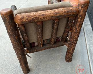 LODGEPOLE FURNITURE MFG Custom Lodgepole Pine Armchairs
