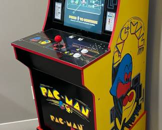 ARCADE1UP Pac-Man (PLUS) Arcade Game with Cabinet Riser