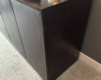 GSi HomeStyles Buffet with Leather Inlay