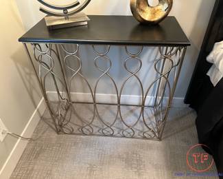 Twisted Metal Base Console Table