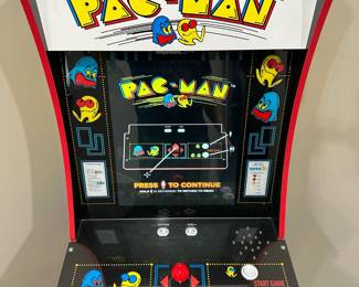 ARCADE1UP Pac-Man (PLUS) Arcade Game with Cabinet Riser