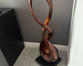 Brutalist Twisted Sculpture