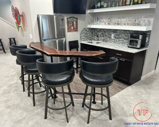 ARMEN LIVING Swivel Barstools