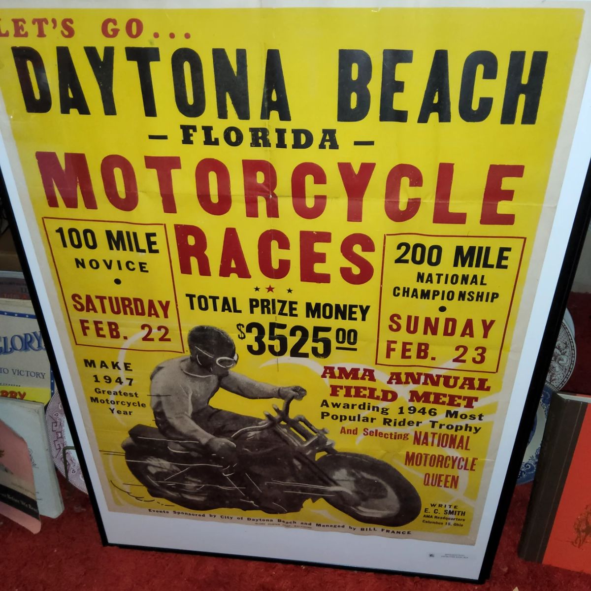 Daytona beach poster