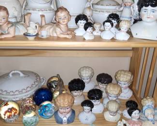 China doll heads