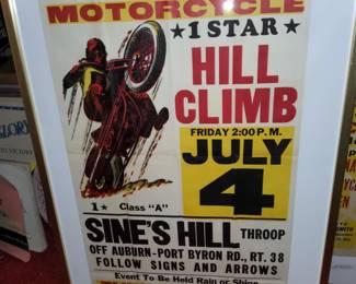 Hill climb poster
