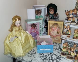 Madame Alexander dolls and others