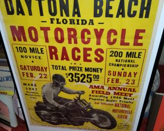 Daytona beach poster