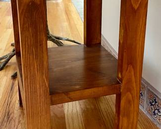 Handcarved New Mexican side table