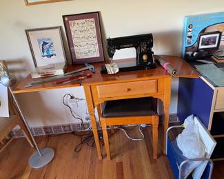 Vintage Singer sewing machine