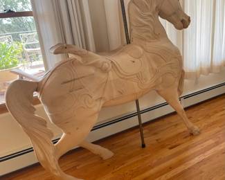 Carousel horse