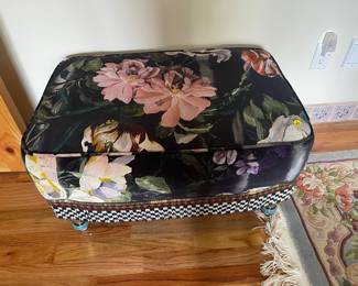 MacKenzie Childs ottoman