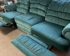 double recliner sofa