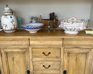 British Cottage  Pine cupboard