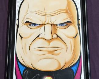 Framed Kingpin / Marvel Comics Print