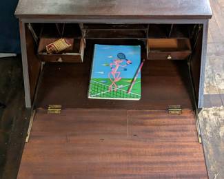 Writing Desk - Great shape - with key!