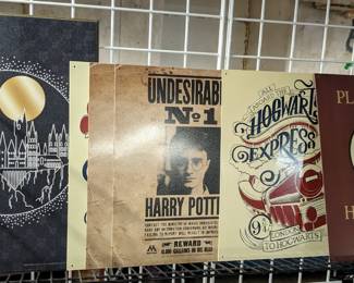 Harry Potter Tin / Metal Signs