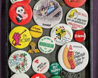 Vintage Buttons with Ghostbusters!