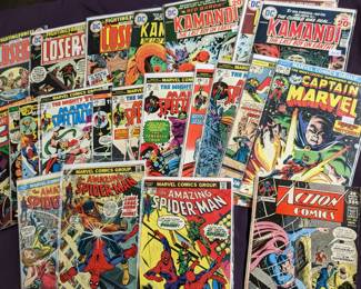 Mixed Marvel *& DC Comic Book Lot
