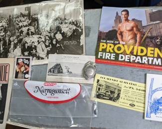 Rhode Island lot with Fire Fighter Calendar