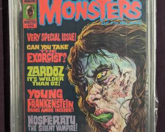 Famous Monsters Magazines #111 CGC 9.0