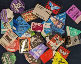 Rock / Music Concert Backstage Pass Lot