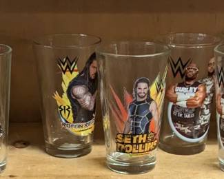 WWE / Wrestling glasses