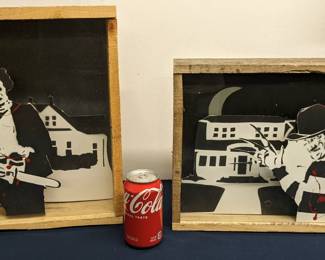 Horror Shadowbox Dioramas