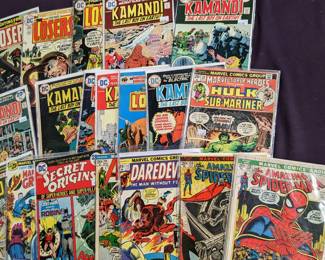 Mixed Marvel *& DC Comic Book Lot