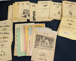 Jazz Notes Newsletter / Magazine Lot