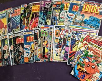 Mixed Marvel *& DC Comic Book Lot